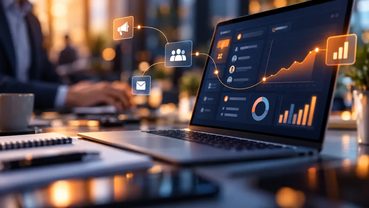 HubSpot relie campagnes, contacts influencés et revenus, à condition de cadrer les données